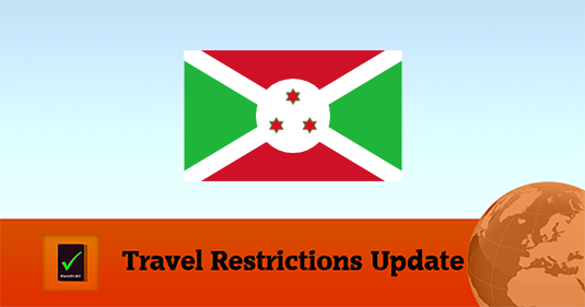 Covid19 Burundi Travel Updates