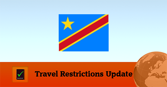 Travel restrictions Congo DR